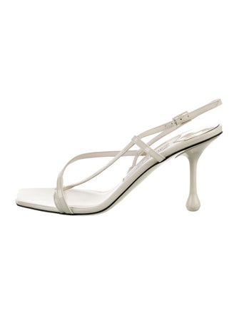 Jimmy Choo Patent Leather Slingback Sandals
