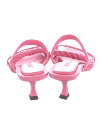 Jimmy Choo Leather Slides