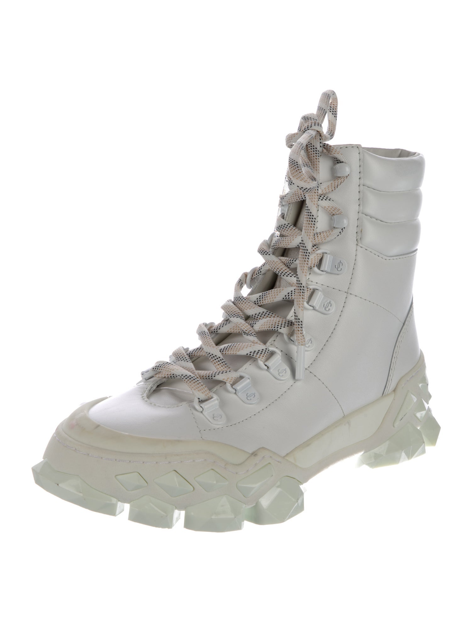 Jimmy Choo Leather Hiking Boots