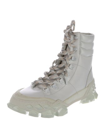 Jimmy Choo Leather Hiking Boots