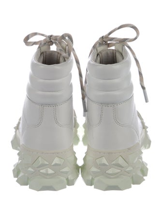 Jimmy Choo Leather Hiking Boots