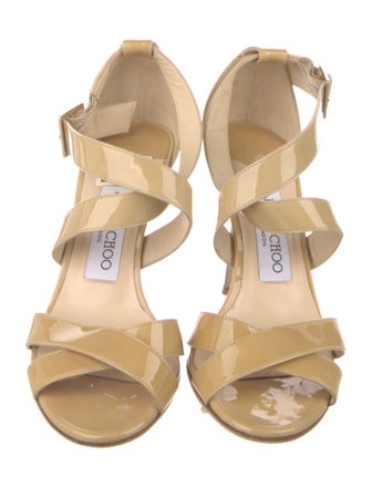 Jimmy Choo Patent Leather Sandals