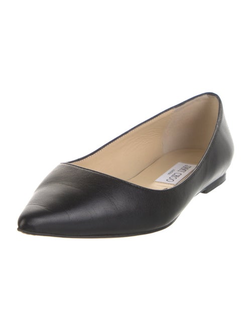 Jimmy Choo Leather Ballet Flats