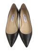 Jimmy Choo Leather Ballet Flats