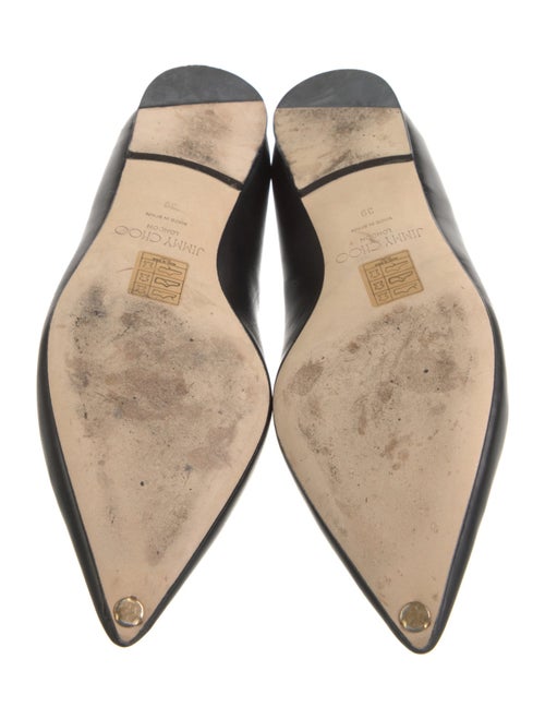 Jimmy Choo Leather Ballet Flats
