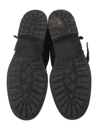 Jimmy Choo Suede Moto Boots