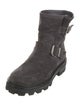 Jimmy Choo Suede Moto Boots