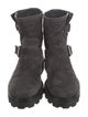 Jimmy Choo Suede Moto Boots