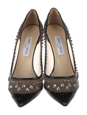 Jimmy Choo PVC Crystal Embellishments Pumps