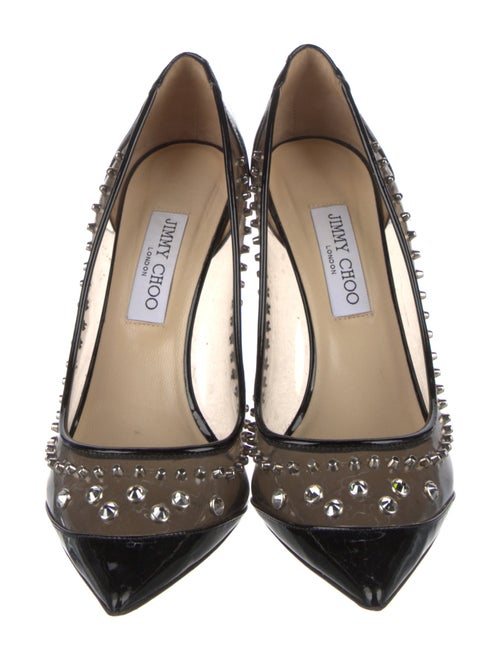 Jimmy Choo PVC Crystal Embellishments Pumps