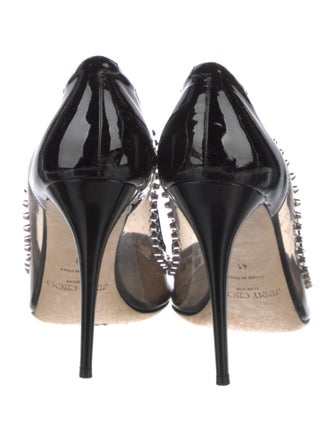 Jimmy Choo PVC Crystal Embellishments Pumps