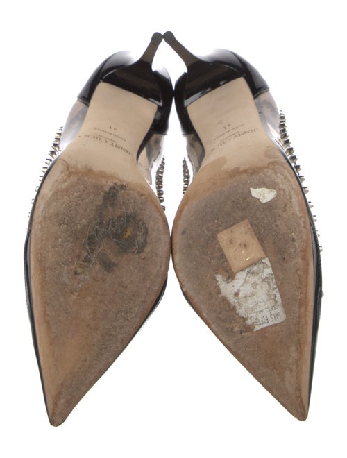 Jimmy Choo PVC Crystal Embellishments Pumps
