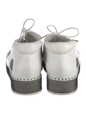 Jimmy Choo Leather Printed Sneakers