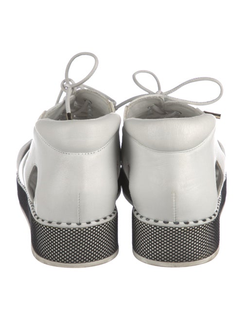 Jimmy Choo Leather Printed Sneakers