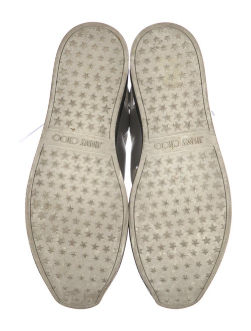 Jimmy Choo Leather Printed Sneakers