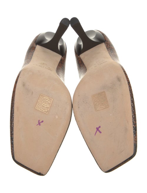 Jimmy Choo GG Embossed Embossed Leather Pumps