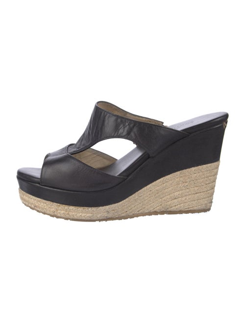 Jimmy Choo Leather Espadrilles