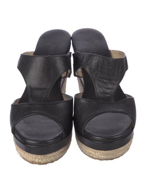 Jimmy Choo Leather Espadrilles