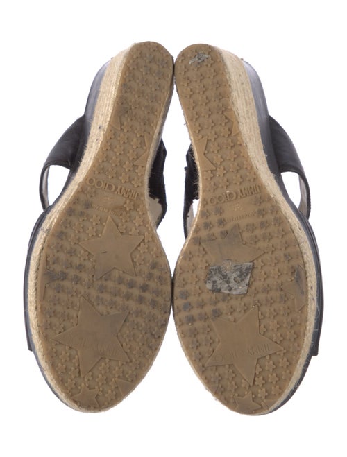 Jimmy Choo Leather Espadrilles