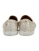 Jimmy Choo Leather Animal Print Sneakers