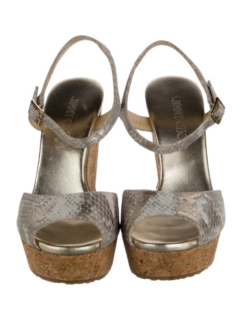 Jimmy Choo Animal Print Espadrilles