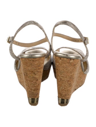 Jimmy Choo Animal Print Espadrilles