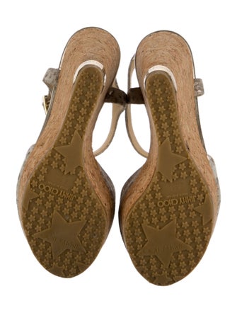 Jimmy Choo Animal Print Espadrilles