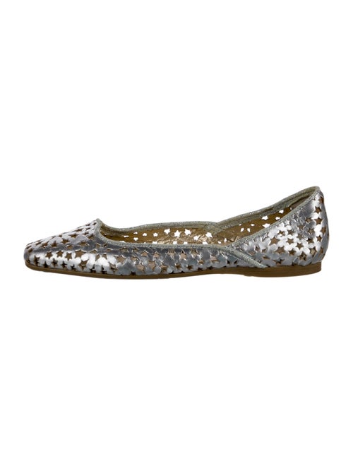 Jimmy Choo Leather Ballet Flats