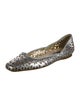 Jimmy Choo Leather Ballet Flats