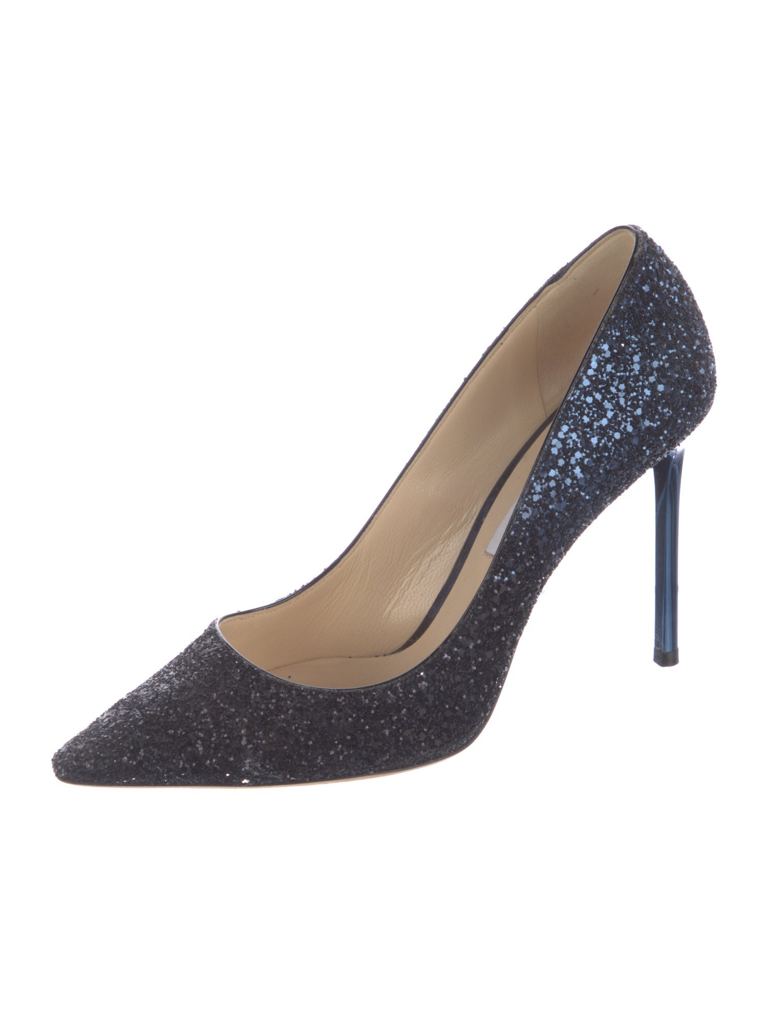 Jimmy Choo Glitter Glitter Accents Pumps