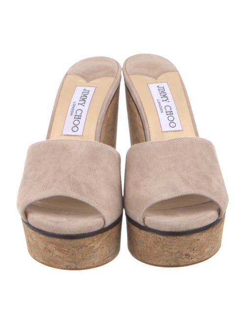 Jimmy Choo Suede Slides