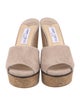 Jimmy Choo Suede Slides