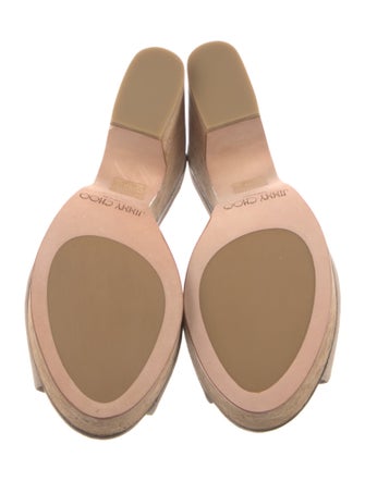 Jimmy Choo Suede Slides