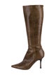 Jimmy Choo Snakeskin Animal Print Boots