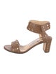 Jimmy Choo Leather Studded Accents Sandals