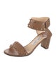 Jimmy Choo Leather Studded Accents Sandals