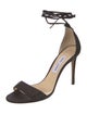Jimmy Choo Satin Sandals