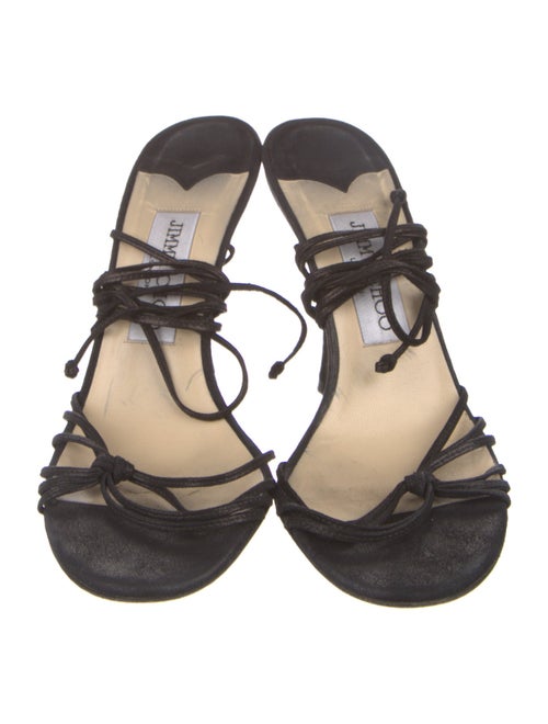 Jimmy Choo Suede Gladiator Sandals