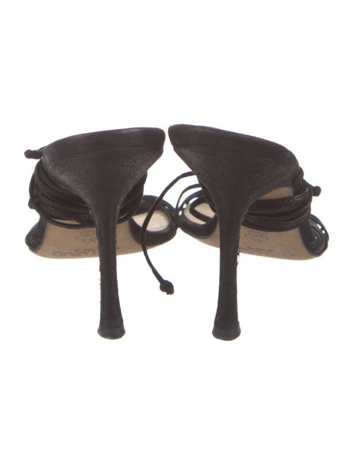 Jimmy Choo Suede Gladiator Sandals