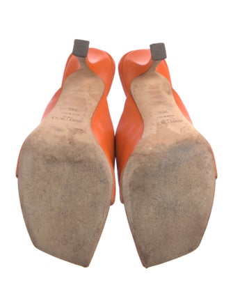 Jimmy Choo Leather Slides