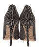 Jimmy Choo Suede Bow Accents Pumps