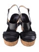 Jimmy Choo Leather T-Strap Sandals
