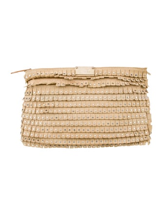 Jimmy Choo Leather Clutch