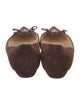 Jimmy Choo Suede Beaded Accents Ballet Flats