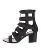 Jimmy Choo Suede Crystal Embellishments Gladiator Sandals