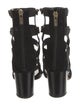 Jimmy Choo Suede Crystal Embellishments Gladiator Sandals