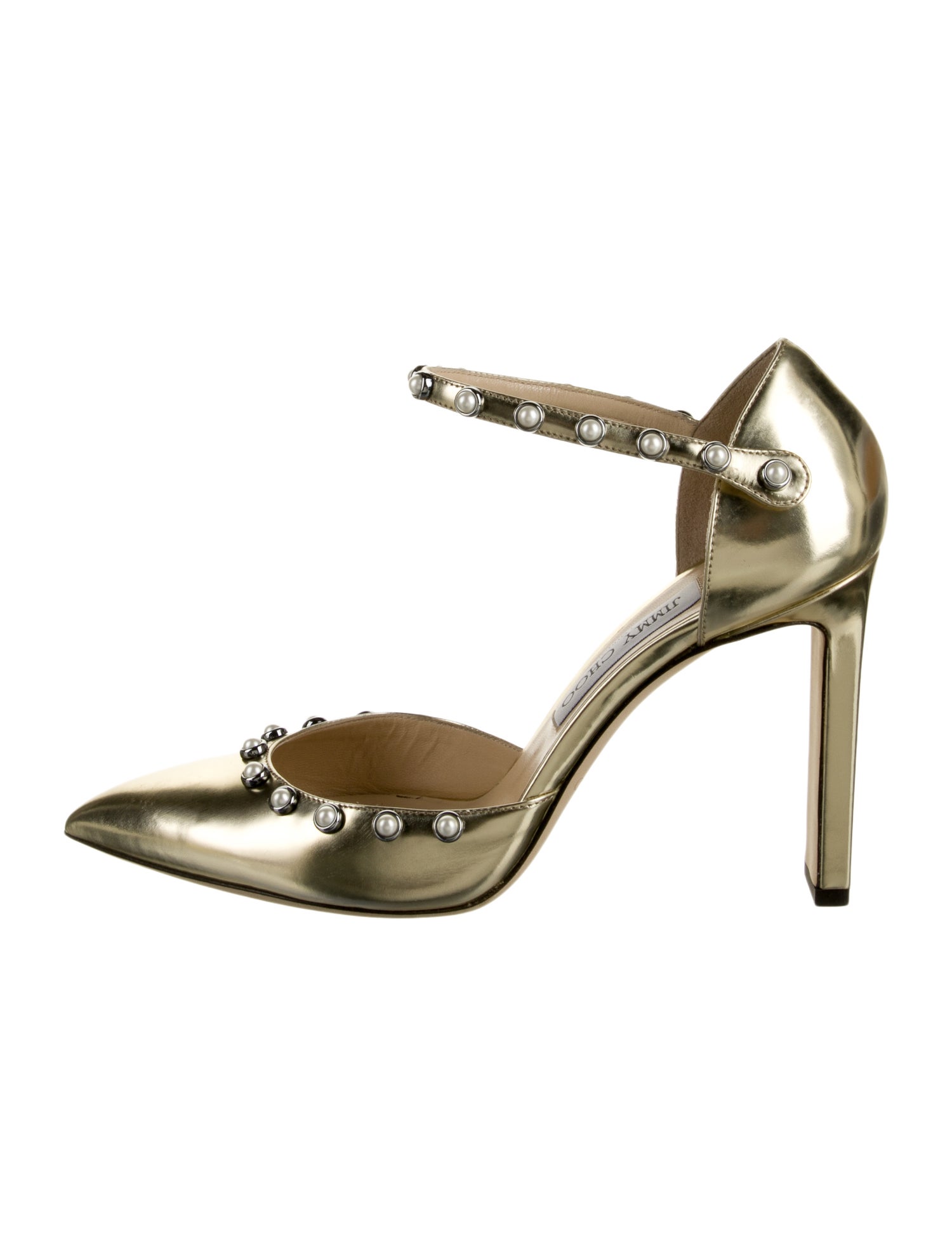 Jimmy Choo Leather D'Orsay Pumps