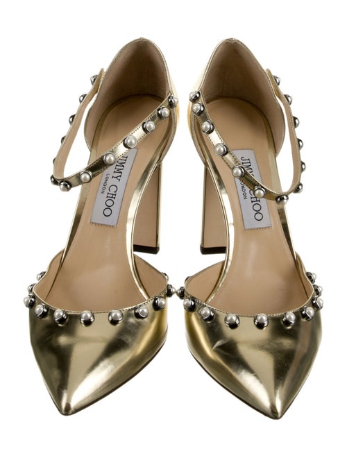 Jimmy Choo Leather D'Orsay Pumps