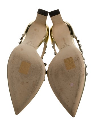 Jimmy Choo Leather D'Orsay Pumps