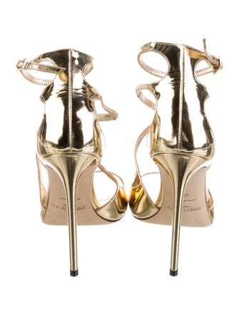 Jimmy Choo Patent Leather Gladiator Sandals